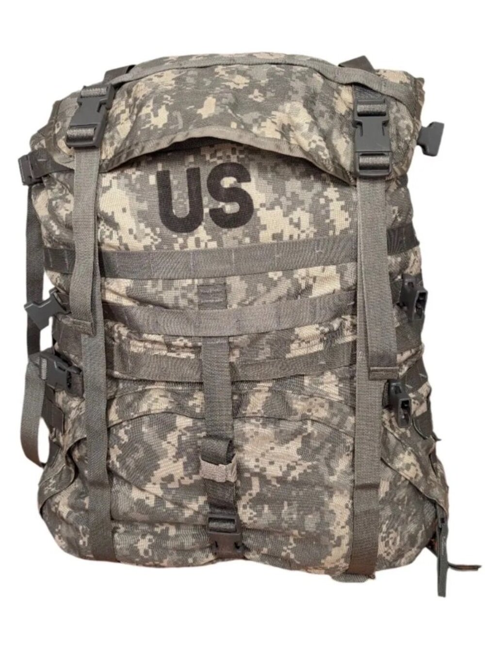 US Military ACU Camo Large Rucksack Backpack Bag USA Army- NO FRAME The US Milit